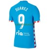 Maillot de Supporter Atlético Madrid Luis Suarez 9 Troisième 2021-22 Pour Homme